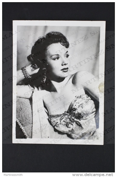 Original Vintage Press Real Photography Cinema/ Movie 1951: The Prince Who Was A Thief - Actress: Piper Laurie - Personalidades Famosas