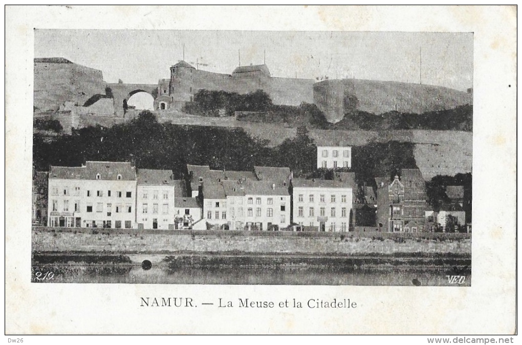 Namur - La Meuse Et La Citadelle - Carte VED - Namur