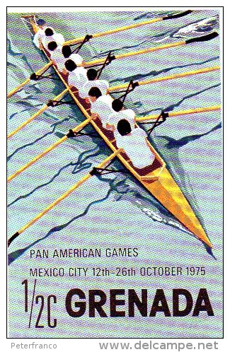 L - 1975 Grenada - Giochi Panamericani A Mexico City - Canottaggio