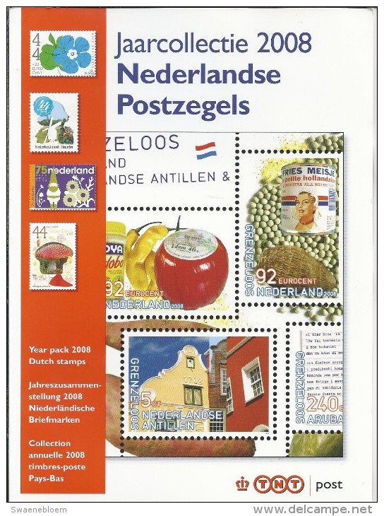 NL.- Jaarcollectie 2008. Nederlandse Postzegels. 10 Scans. Postfris. - Neufs