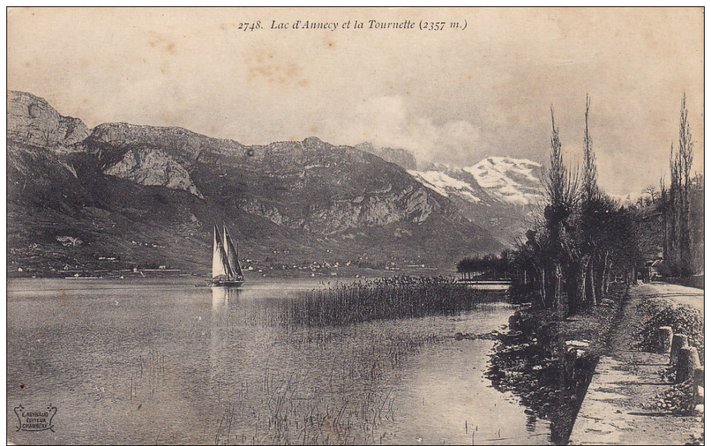 Lac D'ANNECY Et La Tournette (F3k-747) - Annecy