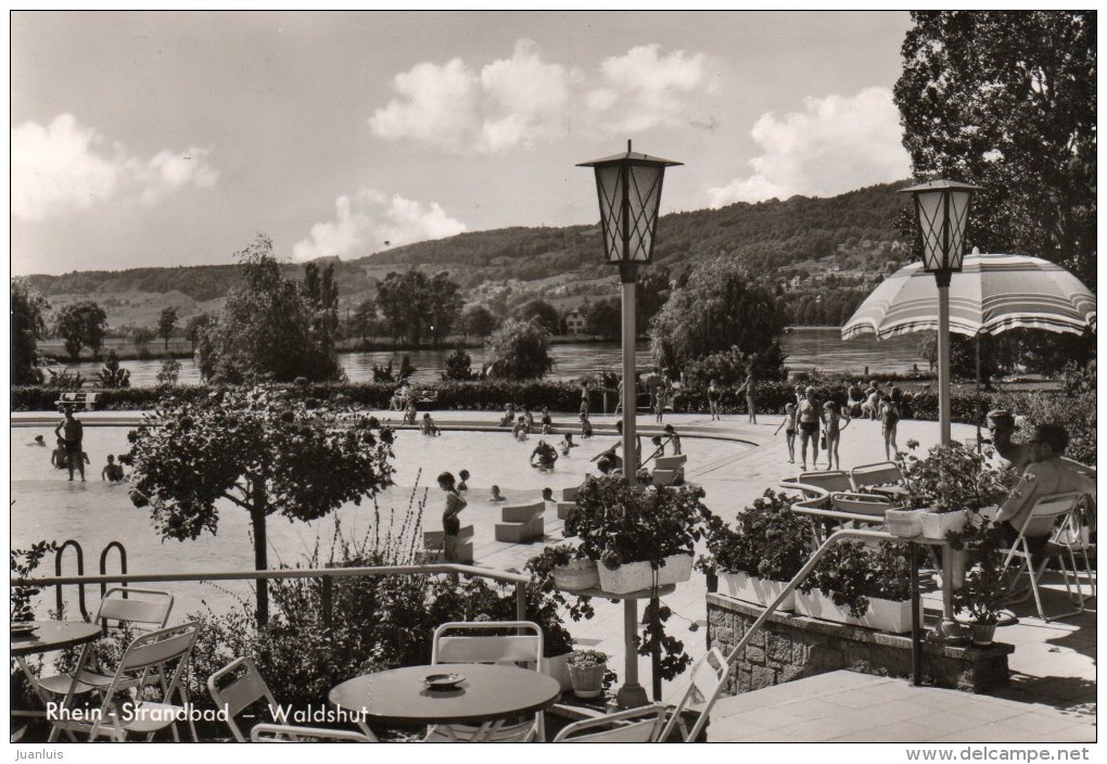 WALDSHUT Rhein - Strandbad - Waldshut-Tiengen