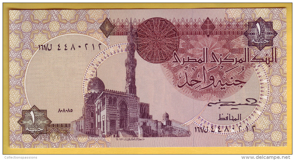 EGYPTE - Billet De 1 Pound. 1985. Pick: 50a. NEUF - Egitto
