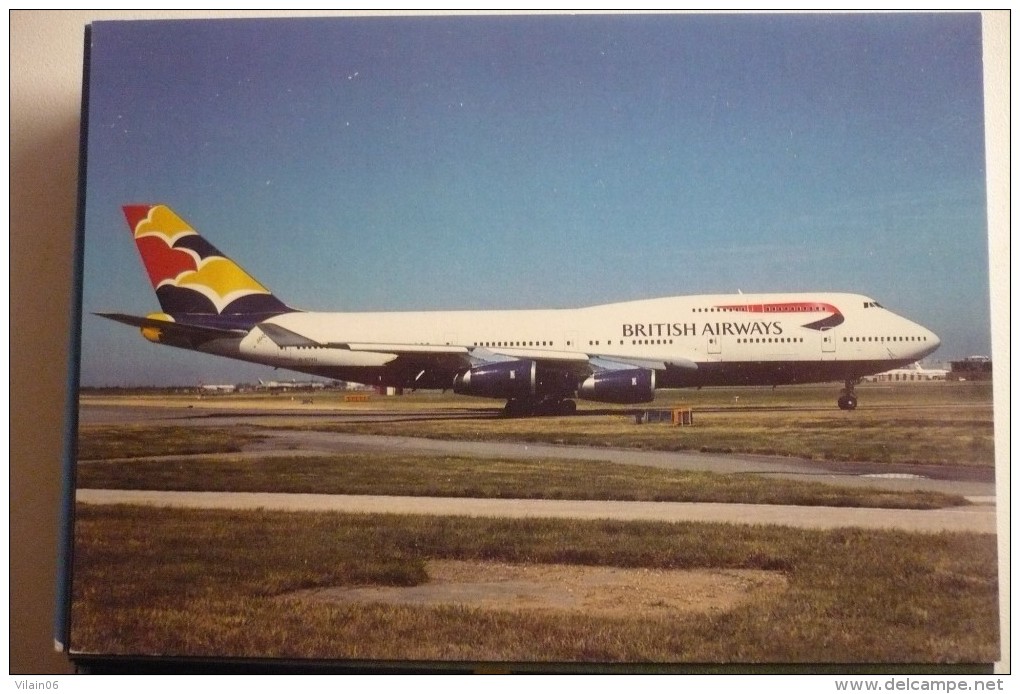 B 747 400   BRITISH AIRWAYS   G CIVU - 1946-....: Moderne