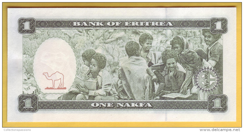 ERYTHREE - Billet De 1 Nakfa. 24-05-1997. Pick: 1. NEUF - Eritrea