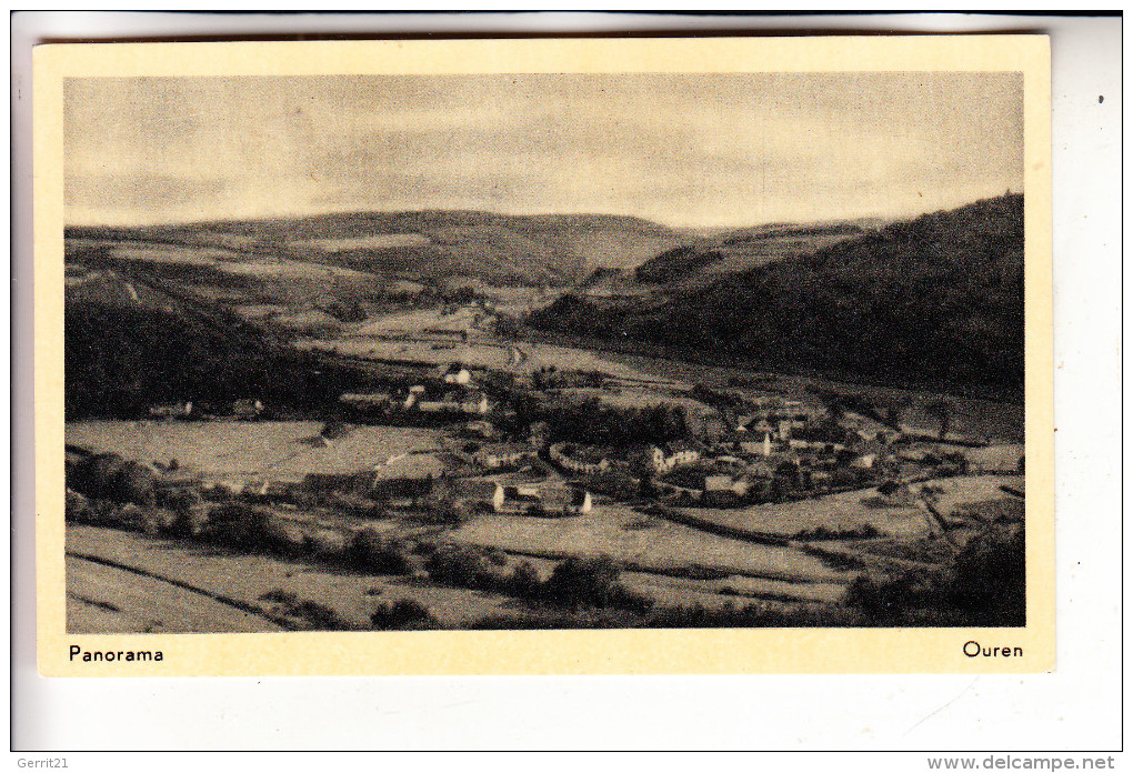 B 4790 BURG REULAND - OUREN, Panorama - Burg-Reuland