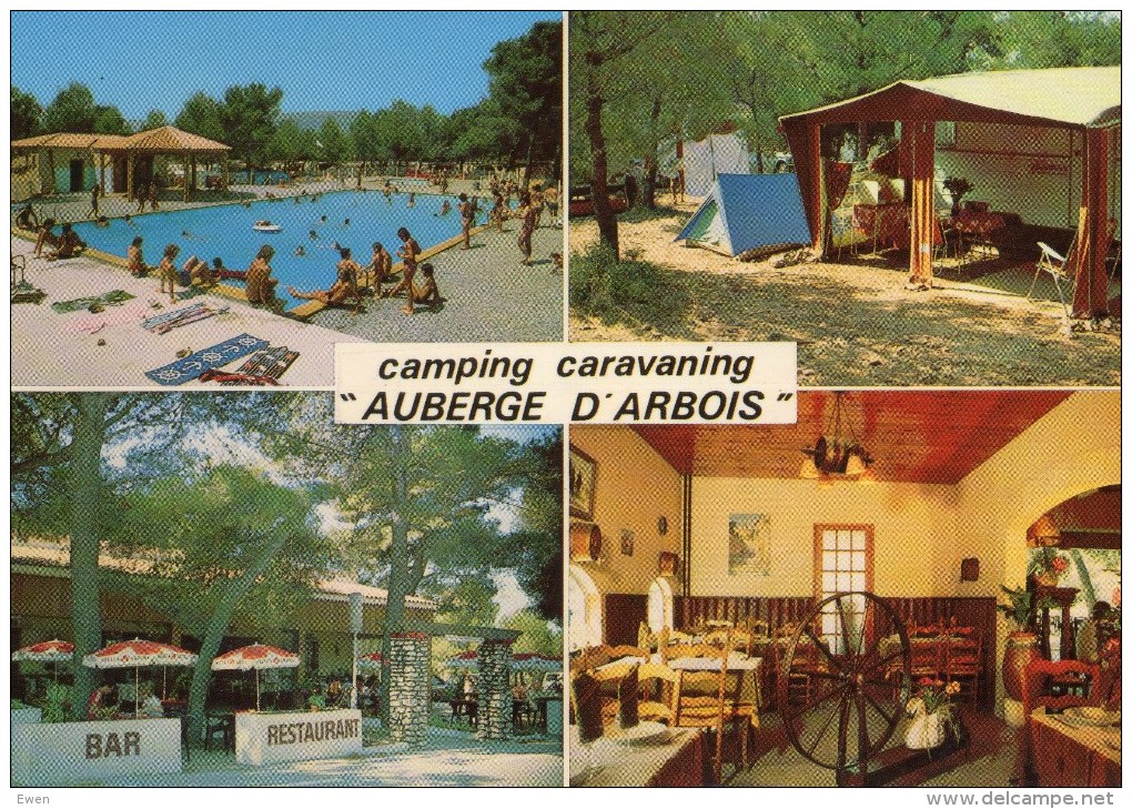 Le Beausset. Camping-Caravaning Auberge D'Arbois. - Le Beausset