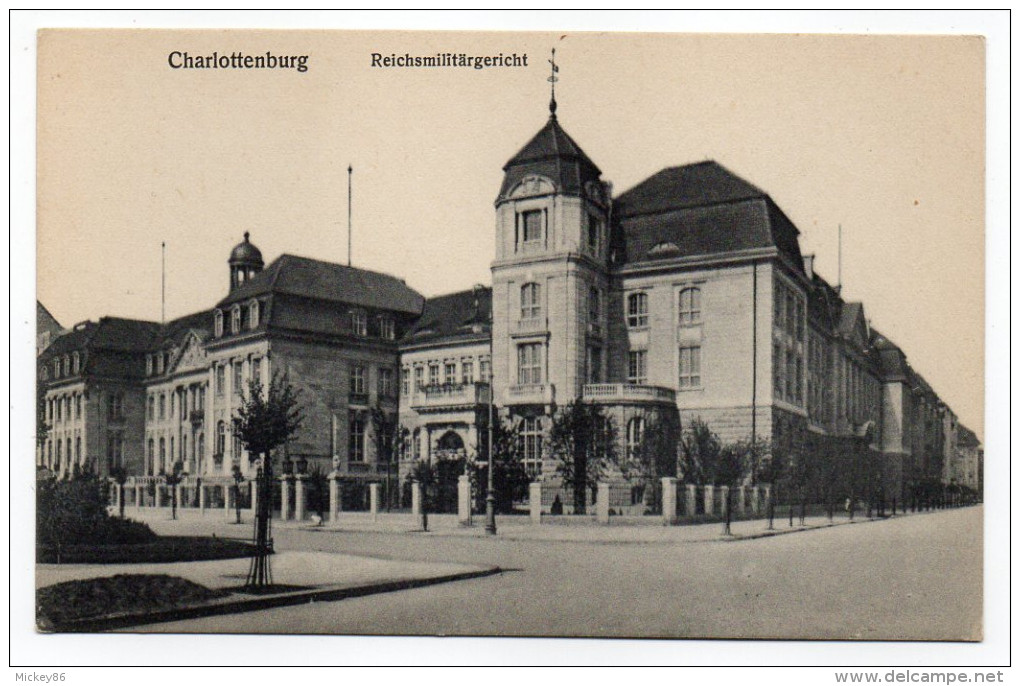 Allemagne-BERLIN--Charlottenburg---Reichsmilitarge Richt  N°18 éd Karl Altmann---------  K84/29--carte Pas Très Courante - Charlottenburg