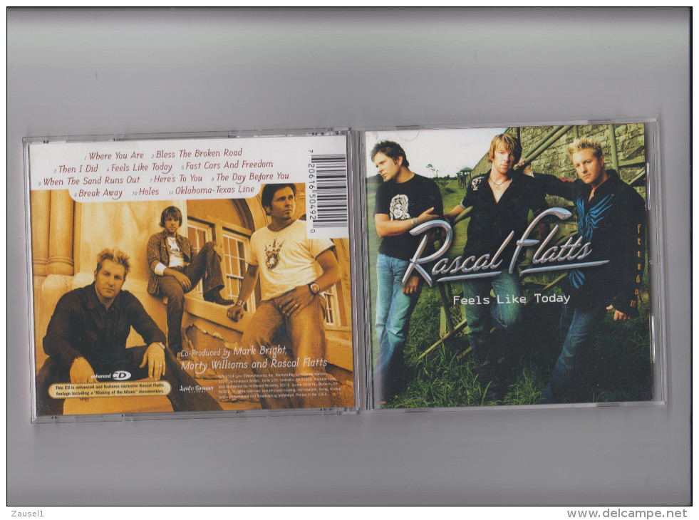 Rascal Flatts - Feels Like Today - Original CD - Country & Folk