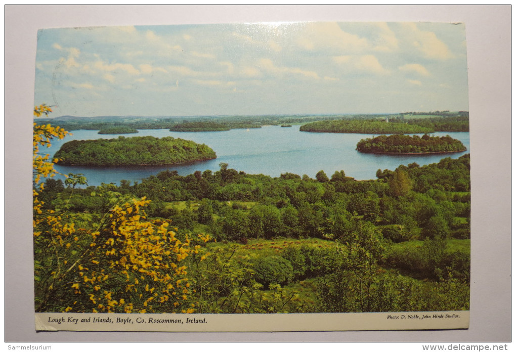 (6/1/4) AK "Roscommon" Lough Key And Islands, Boyle, Co. Ireland - Roscommon