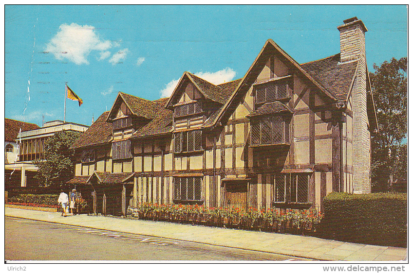 PC Stratford-upon-Avon - Shakespeare's Birthplace - 1966 (10515) - Stratford Upon Avon