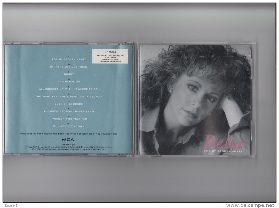 Reba McEntire - For My Broken Heart - Original CD - Country & Folk