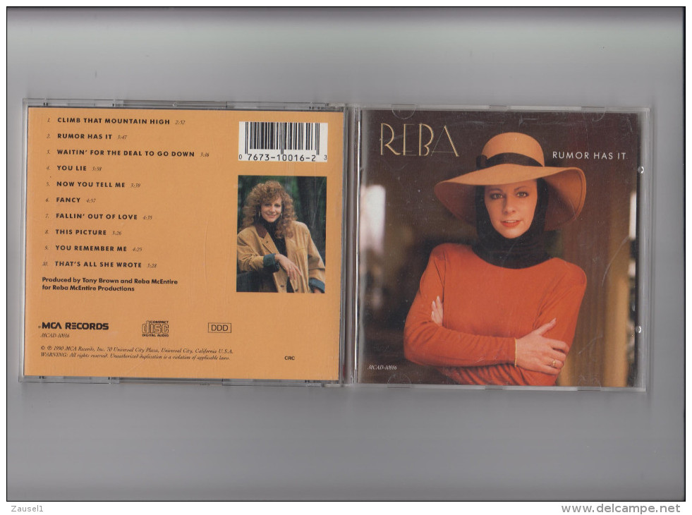 Reba McEntire - Rumor Has It - Original CD - Country & Folk