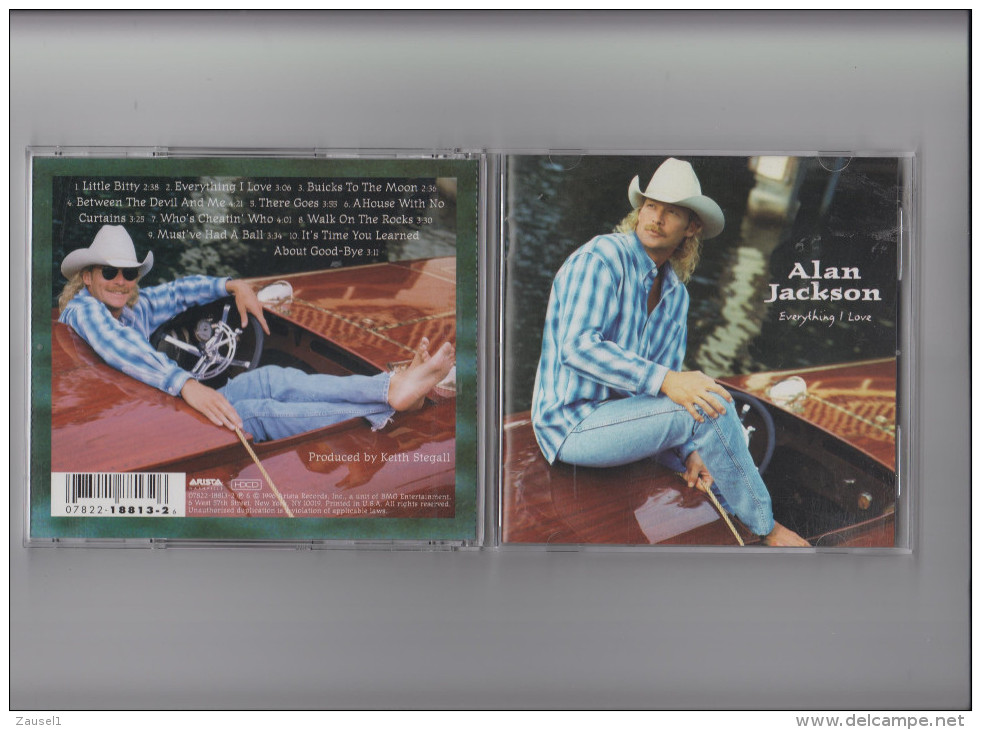 Alan Jackson - Everything I Love - Original CD - Country & Folk