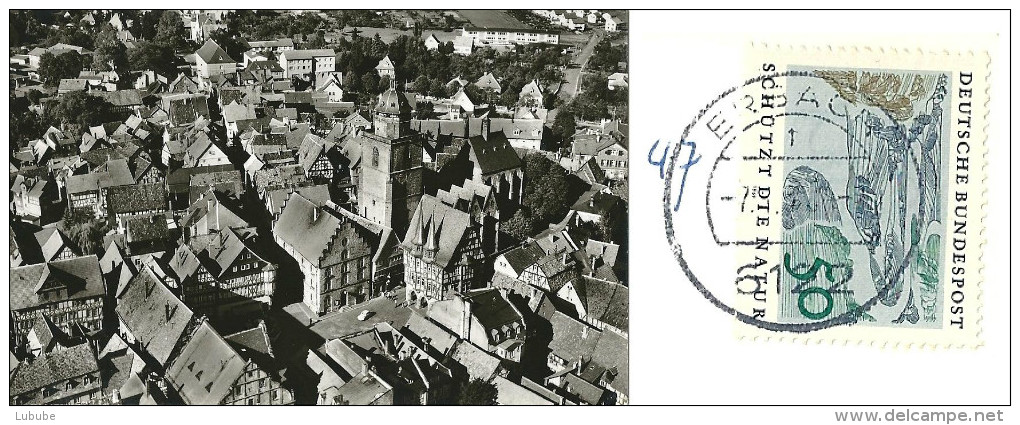 Alsfeld - Luftaufnahme Innenstadt                Ca. 1950 - Alsfeld