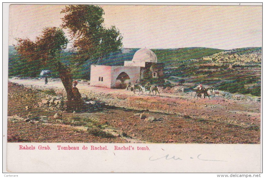 ISRAEL,CISJORDANIE,prés BETHLEHEM,Tombeau,tombe De RACHEL,tomb,femme De Jacob,chameau,rare - Jodendom