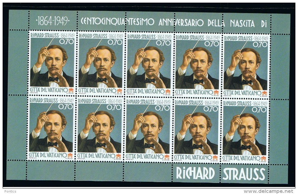 2014 - VATICAN - VATICANO - VATIKAN - D21 - MNH  SET OF 10 STAMPS ** - Unused Stamps