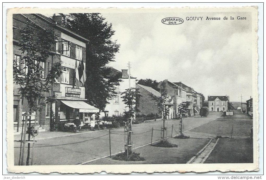 Gouvy - Avenue De La Gare (ca. 1956) - Gouvy