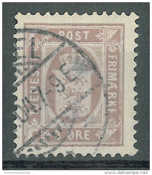 DENMARK - 1875 OFFICIAL 3 Ore - Service