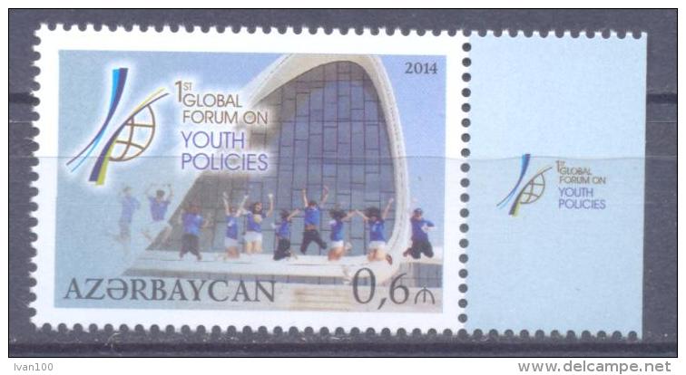 2014. Azerbaijan, Youth Policy, 1v, Mint/** - Azerbaijan