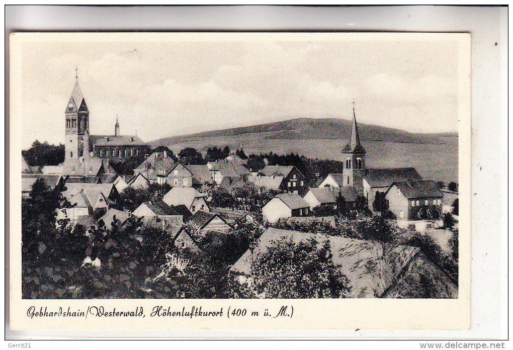 5241 GEBHARDSHAIN, Panorama, 1952 - Altenkirchen