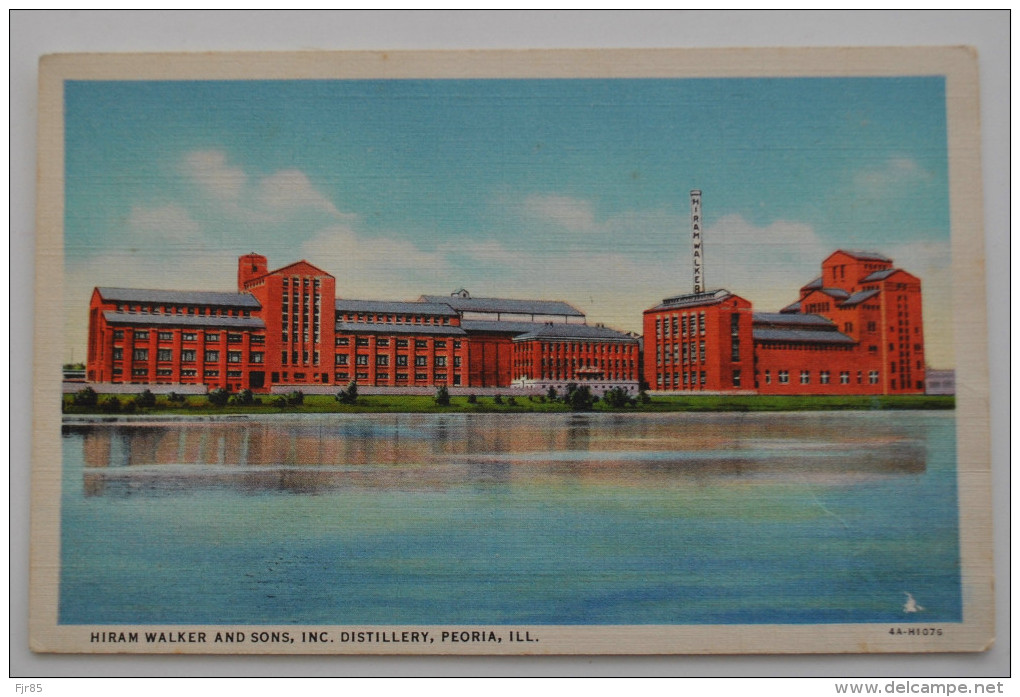 PEORIA  HIRAM WALKER AND SONS DISTILLERY - Peoria