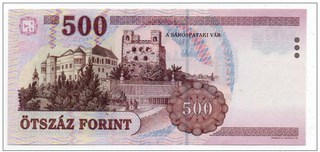HONGRIE : 500 Forint 2005 (unc) - Hongrie