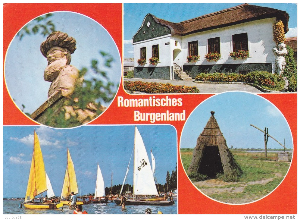 Attractions In Romantic Burgerland,Postcard For Collections,Very Sahape Good.Austria. - Andere & Zonder Classificatie