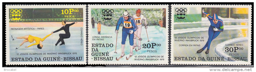 Guinée Bissau PA 0018/20** Jeux Olympiques D'Innsbruck - Winter 1964: Innsbruck