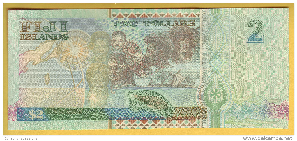 FIDJI - Billet De 2 Dollars. 2000. Pick: 94. NEUF - Fiji