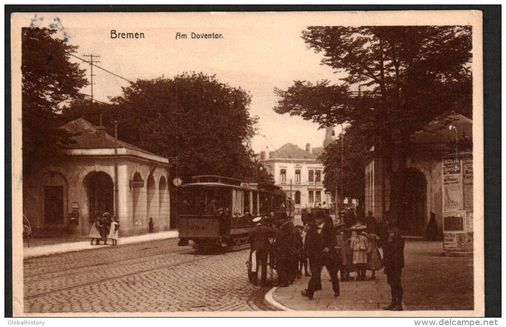 DB3084 - BREMEN - AM DOVENTOR - TRAM TROLLEY - Bremen