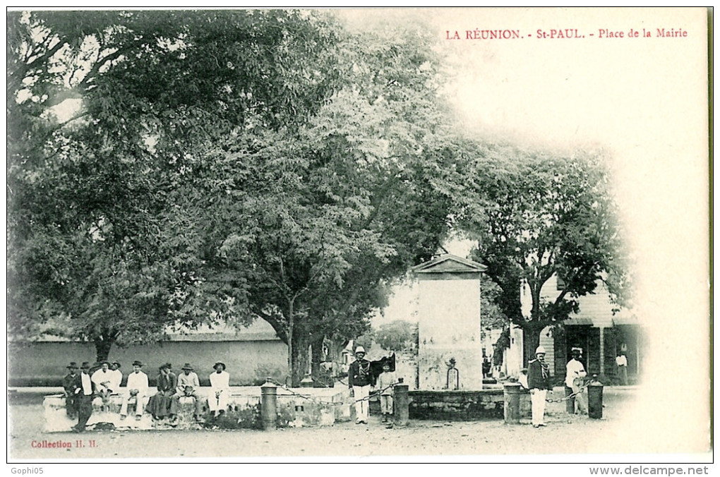 La Réunion St Paul PLace De La Mairie Animée - Saint Paul