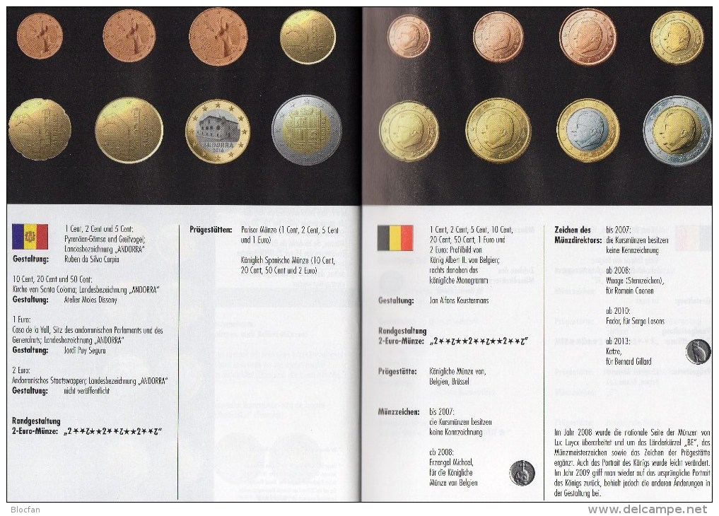 EURO-catalogue Germany/€-country 2014 New 10€ Coins Für Numis-Briefe/Numisblätter Aktuell Auflage+Banknoten Der €-Länder - Livres & Catalogues