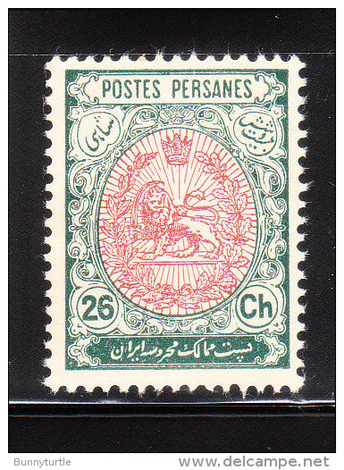 Persia 1909 Coat Of Arms 26c Used - Iran