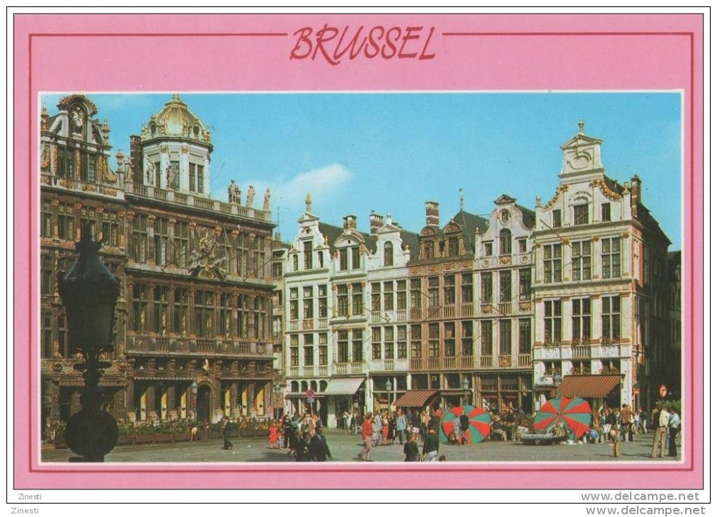 BRUXELLES : UN COIN DE LA GRAND´PLACE - Multi-vues, Vues Panoramiques