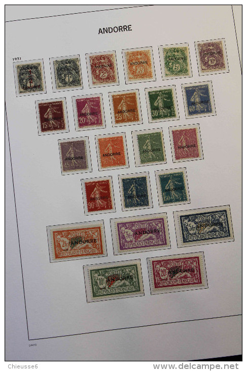 Andorre **,*  Collection De 1931 à 2009 - Prix   1900€ - Usati