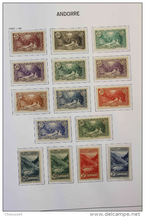 Andorre **,*  Collection De 1931 à 2009 - Prix   1900€ - Gebruikt