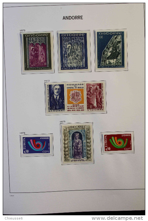 Andorre **,*  Collection de 1931 à 2009 - Prix   1900€