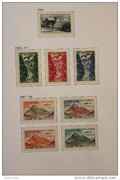 Andorre **,*  Collection de 1931 à 2009 - Prix   1900€