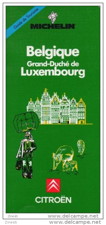 BELGIQUE - GRAND-DUCHE DE LUXEMBOURG : GUIDE DE TOURISME MICHELIN / 277 PAGES / 1ERE EDITION 1993 - Michelin (guides)