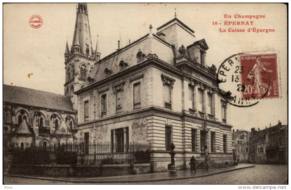 BANQUES - CAISSE D´EPARGNE - EPERNAY - Banques