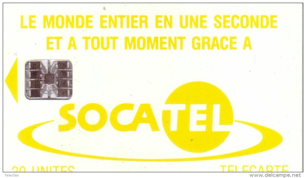 CENTRAFRICAINE SOCATEL 20U SC7 N° ROUGES C54149...... UT - Zentralafrik. Rep.