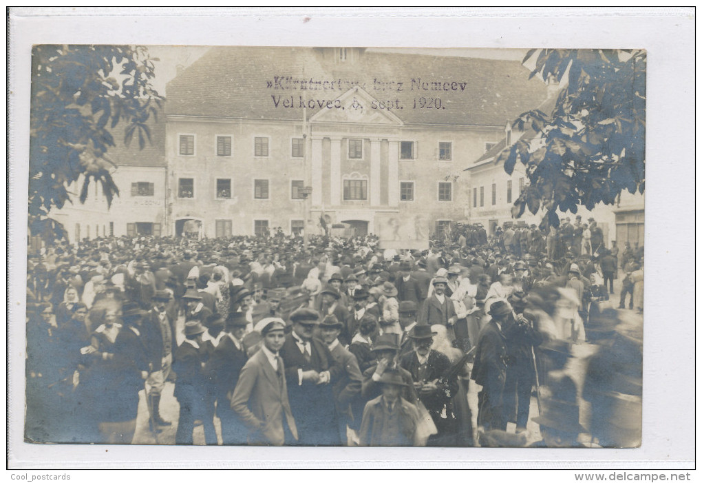 SLOVENIA, VELIKOVEC, 5. SEPT. 1920, VOLKERMARKT,  Near EX Cond. RP PC Unused, 1920 - Slowenien