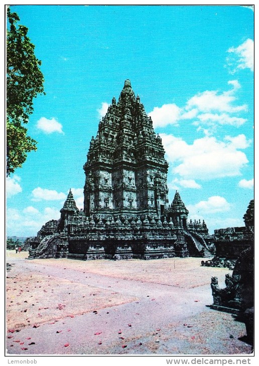 Indonesia, PRAMBANAN TEMPLE NEAR YOGYAKARTA, Used Postcard [14520] - Indonésie