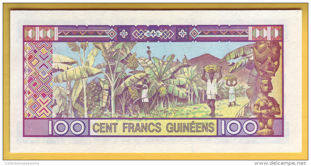 GUINEE - Billet De 100 Francs. 1985. Pick: 30a. NEUF - Guinée