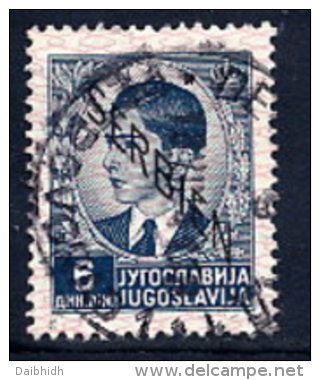 SERBIA OCCUPATION 1941 Definitive With Overprint Downwards, 6d  Used.   Michel 10 - Ocupación 1938 – 45