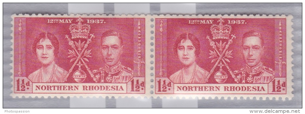 Northern Rhodesia 1937 - Rhodésie Du Nord (...-1963)