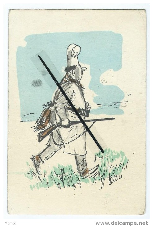 Carte Illustrateurs - TETSU - Chasse, Chasseur- - Sonstige & Ohne Zuordnung