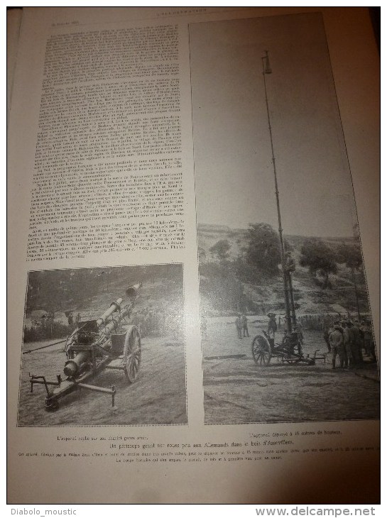 1916:Périscope Allemand à ASSEVILLERS; Génl NIVELLE;Italiens à BRENTA;Boutchatch (Buczacz);TRAWLER And AUXILIARY FLEET - L'Illustration