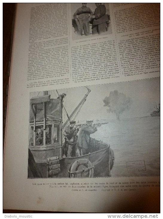 1916:Périscope allemand à ASSEVILLERS; Génl NIVELLE;Italiens à BRENTA;Boutchatch (Buczacz);TRAWLER and AUXILIARY FLEET